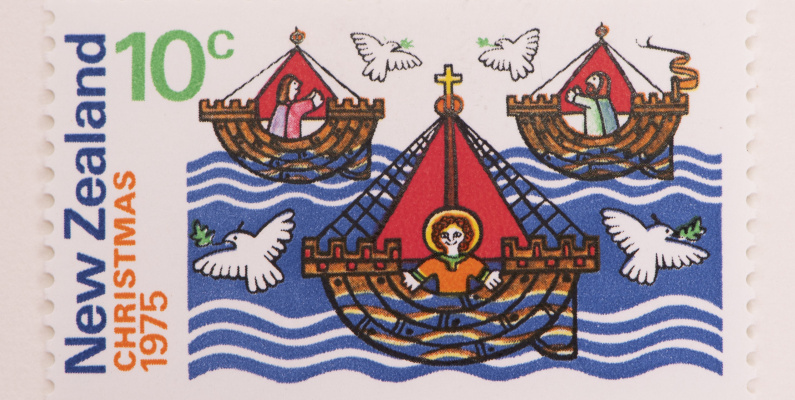 Figure 6 Christmas stamp 1976